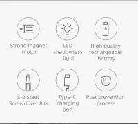 Y07 Set De Destornilladores Eléctricos Para El Hogar Carga Por USB Pequeño Y De Precisión Para Mantenimiento De Computadoras - details 8