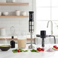 GAVATECH Batidora de Mano 1200W – Kit 3 en 1 con Picadora de 800ml, Varilla Batidora y 4 Cuchillas de Titanio. Cable 1.1m - details 1