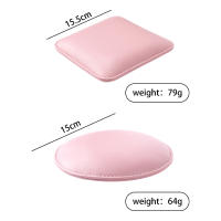 Almohadilla De Descanso Para Músculos De Los Brazos De Cuero Genuino Microfibra No Eslipiente Para Profesionales De La Manicura Y Peluquería Tamaño Approx 20x20cm - details 5