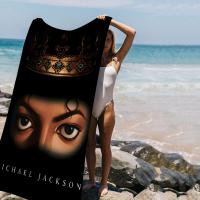 Toalla De Playa Para Niños Dibujos Animados Michael Jackson Absorbente Y Secado Rápido Tela De Microfibra Para Baño Piscina Viajes - details 9