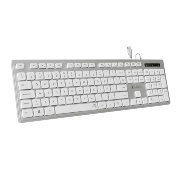 Teclado Subblim Subkbc - 0eke20 con Cable USB y Teclas Ergonómicas - 1
