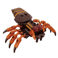 Bloques De Construcción Tema Jardín De Vegetales Y Animales Lindos Dragonfly Spider Mantis Centipede Grasshopper Honeybee Para Niños Mayor De 6 Años Material ABS Sin Batería - details 4