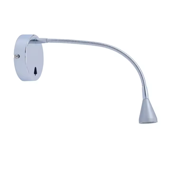 LEDS·C4 Luz De Lectura Book Round Surface LED 1W 3000K Cromo 28Lm - 1