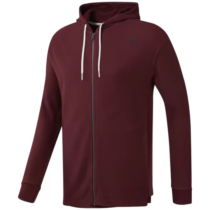Sudadera REEBOK TE TWILL FZ HOODIE EC0794 Granate - 1