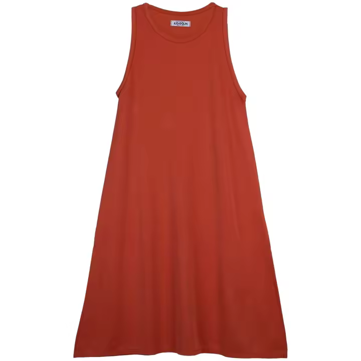 Vestidos marca Losan modelo 312-7018Al-Russet para mujer en color teja - 1
