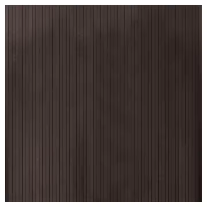 vidaXL Alfombra rectangular bambú 100x100 cm Color Negro,  Natural,  Marrón y mas Alfombras de área  Alfombra de Piso para Sala de Estar Dormitorio Habitación Salón - 1