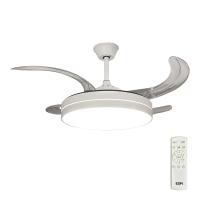 Ventilador de Techo con Luz EDM 33831 Ross Blanco 36 W 4100 LM - Marca: EDM Product - EAN: 8425998338317 - details 0