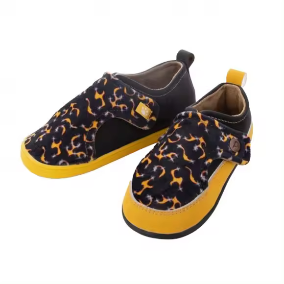 Zapatos respetuosos Baby Lobitos Fuego Negro-Amarillo Baby Lobitos ILOB22H21 - 1