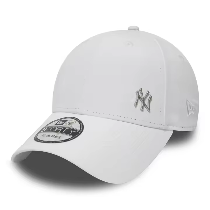 Gorra oficial New Era New York Yankees Flawless  9FORTY Cap  color blanco referencia 11209938. 643691 - 1