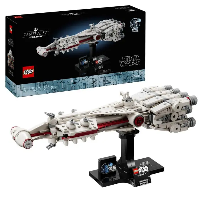 LEGO 75376 Star Wars Tantive IV Modelo de vehículo y nave estelar construible - 1
