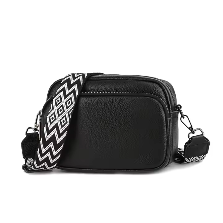 Bolso pequeño de moda para Mujer, Bolso de hombro para Mujer, Bolso de cuero PU para teléfono móvil, múltiples bolsos - 1