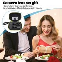 APEXEL-Kit de lentes de cámara 6 en 1, lentes de teléfono móvil para fotógrafo, Macro gran angular, ojo de pez, filtro CPL para iPhone, Xiaomi Mi9, nuevo - details 5