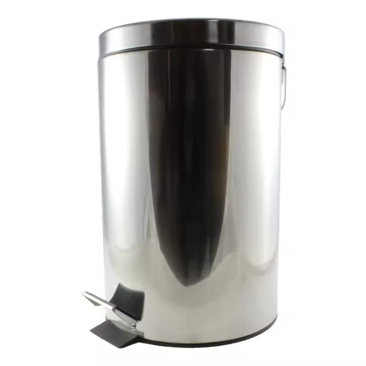 Cubo pedal inoxidable 12 l - 1