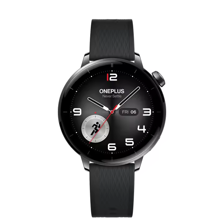 OnePlus Watch 3, 43mm - Disponible en color Black Steel y Silver Steel. - 1