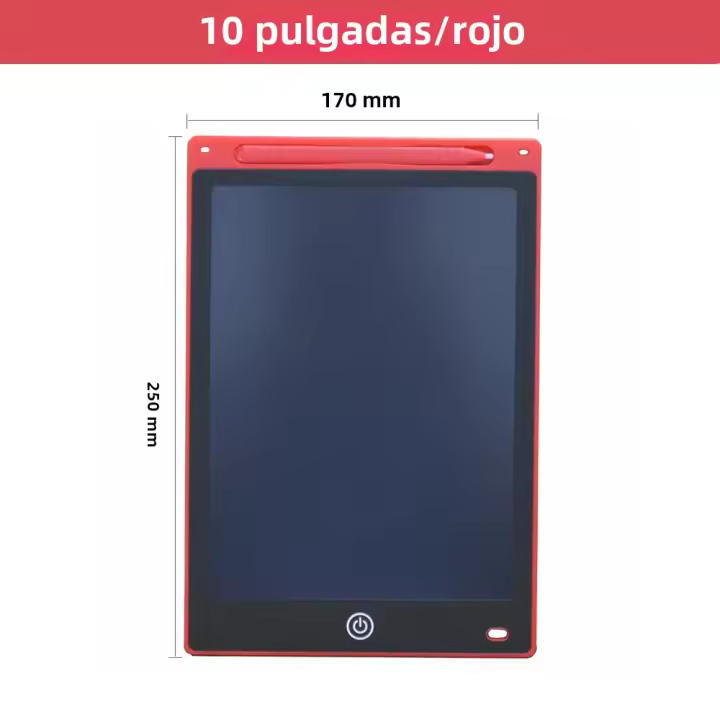 Tablet De Escritura Educativa Para Niños Tablero De Dibujo LCD De 10/16 Pulgadas Libreta Electrónica De Borrado Doodle Recargable Por USB Regalos Para Niños - 1