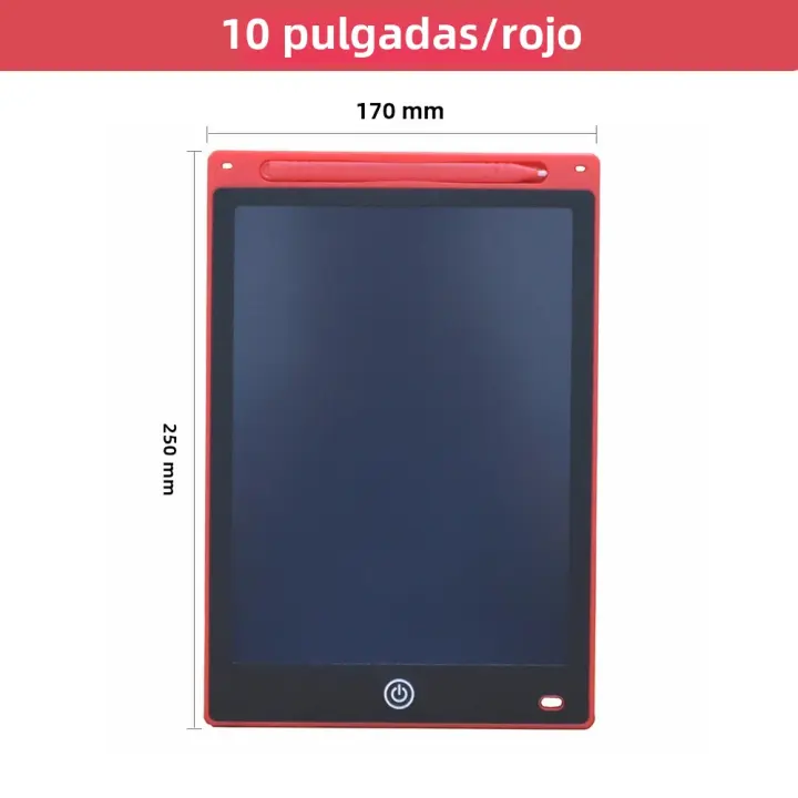 Tablet De Escritura Educativa Para Niños Tablero De Dibujo LCD De 10/16 Pulgadas Libreta Electrónica De Borrado Doodle Recargable Por USB Regalos Para Niños - 1