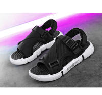 Sandalias Para Hombre Verano Casual Hogar Antideslizantes Suave Exterior Moda Playa Zapatos Ligeros Flip-flops Con Cierre De Lazo - details 11