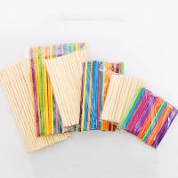 25-50pcs De Palitos De Madera Redondos Para Manualidades Comida Helados Y Fabricación De Modelos Herramientas Para Edificación DIY De Niños 10/15/20/30cm - details 6