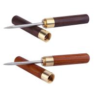 Lanzador De Hielo De Acero Inoxidable Con Mango De Madera Y Funda Herramienta De Cocina Leeseph Eco-amigable - details 1
