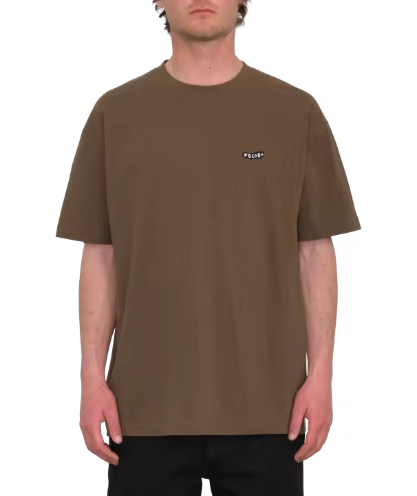 Camiseta de manga corta Volcom Pistol Stone - Dark Earth - 1
