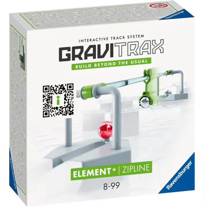 RAVENSBURGER GRAVITRAX - EXTENSIÓN: TIROLINA (ZIPLINE), 27472, TIENDA CON LICENCIA OFICIAL - 1