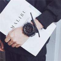 Reloj Retro Para Hombre De Lujo Con Correa De Cuero PU Reloj De Pulsera Militar Táctico De Gran Dial Calendario Completo Movimiento De Cuarzo - details 9