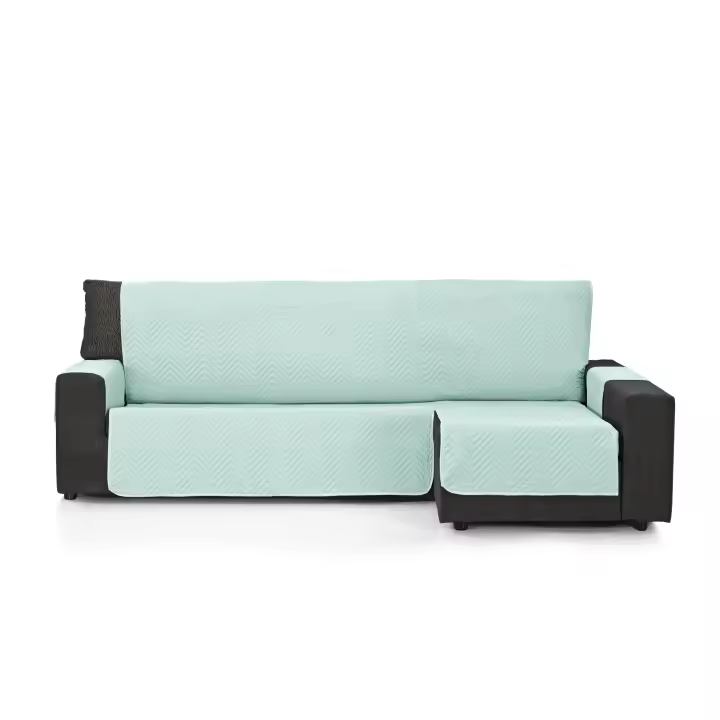 Funda Cubre Sofá Chaise Longue Mont - Válido para Chaise Longue Izquierdo y Derecho - Protector de sofá de arañazos - Fabricado en España - S&T Sofa Covers - 1