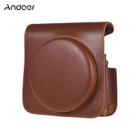 Andoer Estuche De Cuero PU Para Cámara Instantánea Fujifilm Instax Square SQ6 Con Correa Bolsa De Cámara Para Fotografía - details 0