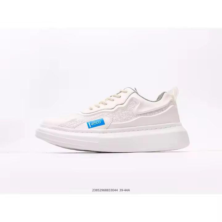 ECCO Casual Sneakers Designer shoes  Men Sports Running Shoes Women Outdoor basketball White Breathable Flat Walking Trainers shoes - 1