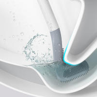 Juego De Cepillos De Inodoro De Silicona VAKIND Limpieza Profunda Sin Esquinas Muertas Cepillo De Baño Ecológico Con Mango Largo Forma De Golf - details 11