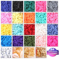 Bolas De Arcilla Polimérica Planas Y Redondas 6mm Kit De Manualidades Para Joyería DIY Discos Cerámicos Y Vinilo Para Pulseras Collares Y Aretes - details 2
