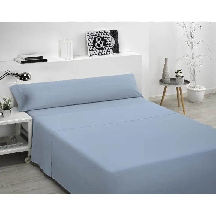 Donegal Collections - Juego de sábanas liso 100% Algodón - Desde cama de 90cm hasta cama de 180cm - disponible en varios colores - 1