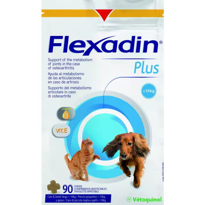 Flexadin Plus Min -10 Kg (Perros Y Gatos) 30 Comp - 1