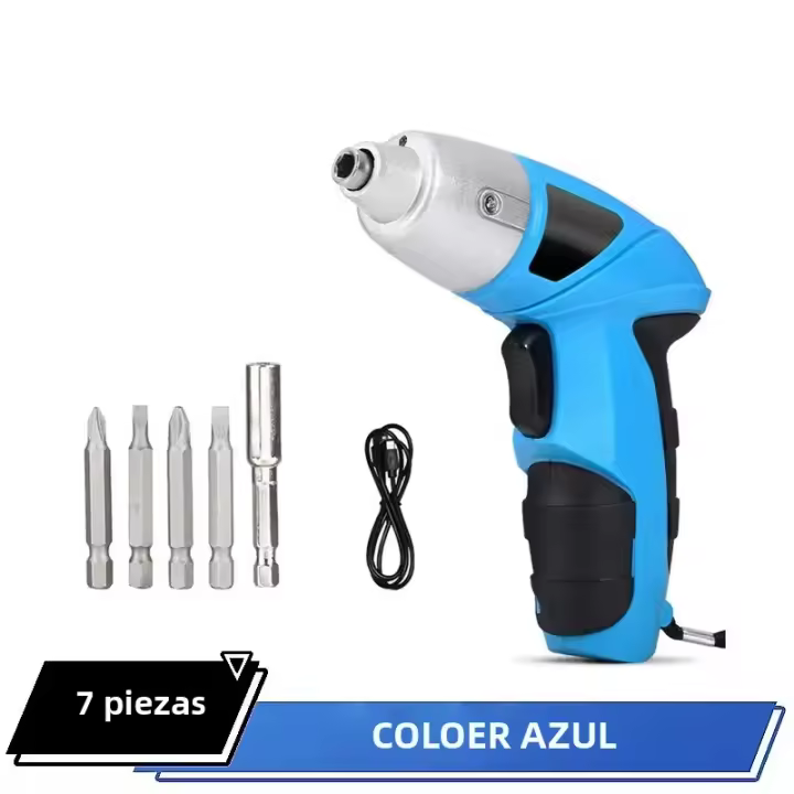 Destornillador Eléctrico Sin Cable Recargable 1300mah Mini Taladro Herramientas Eléctricas 3.6V Para Mantenimiento Doméstico Y Reparación - 1