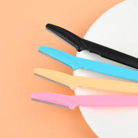 Set De 12 Piezas De Afeitadora De Cejas Y Cuerpo Segura Para Mujeres Herramientas De Maquillaje Pequeñas Con Cubierta - details 7