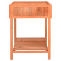 vidaXL Jardinera huerto madera maciza de abeto 80x60x80 cm - details 3