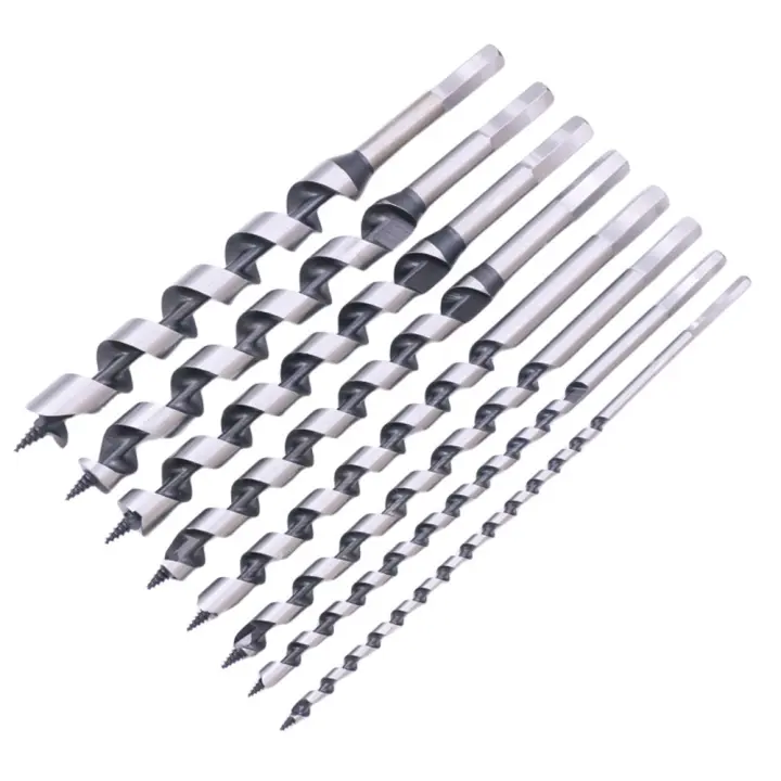 Herramienta De Taladro Para Carpintería 1PC Manguera Hexagonal De 230-460mm Longitud Para Hornear Panes Y Abrazaderas De Madera Herramienta De Reamado Para Puertas De Madera - 1