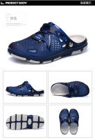 MAEDEF Sandalias De Hombre Moda Verano Impermeables Para Playa Calzado Casual Para Interior Y Exterior Antideslizantes Tallas Reales - details 24