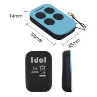 Control Remoto De Puerta De Garage Duplicador Multifrecuencia 286MHz-868MHz Grabador De Códigos Clonador De Llavefob Transmisor De Comando Manual - details 0