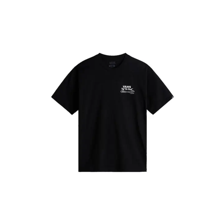 Camiseta Hombre Vans Wrenched Negra - Clásico Diseño de Algodón - 1