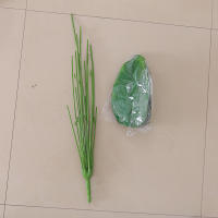 Planta Artificial De Palma Tropical Grande 65-90cm Plástico Realista Monstera Para Decoración De Jardín Y Fiestas En Casa - details 4