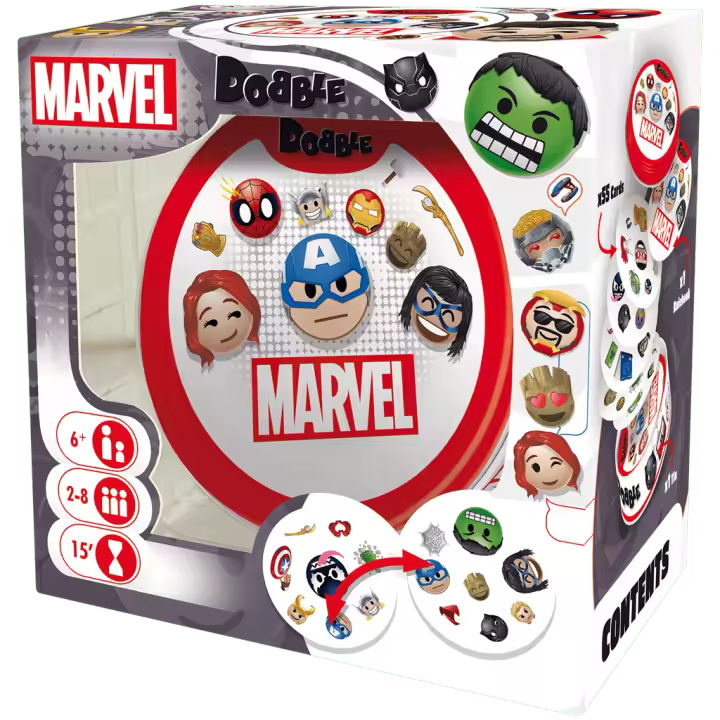 Dobble Marvel Juegos de mesa Zygomatic - 1