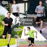 Camiseta De Hombre Verano Seda Helada Manga Corta Secado Rápido Transpirable Protección Solar Para Correr Exterior - details 0
