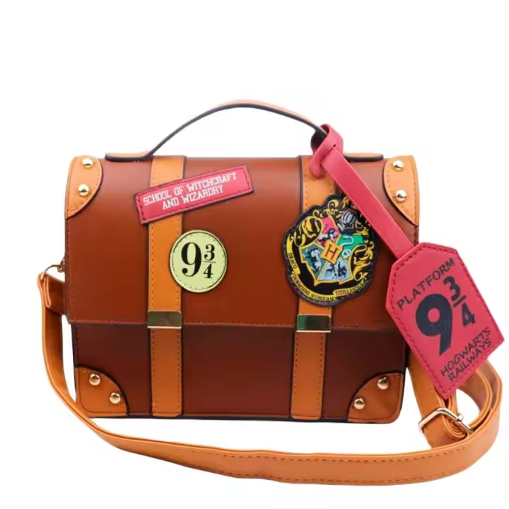 Universal Bolso maletin marron polipiel con asa regulable y envío desde España - Alta calidad - 1