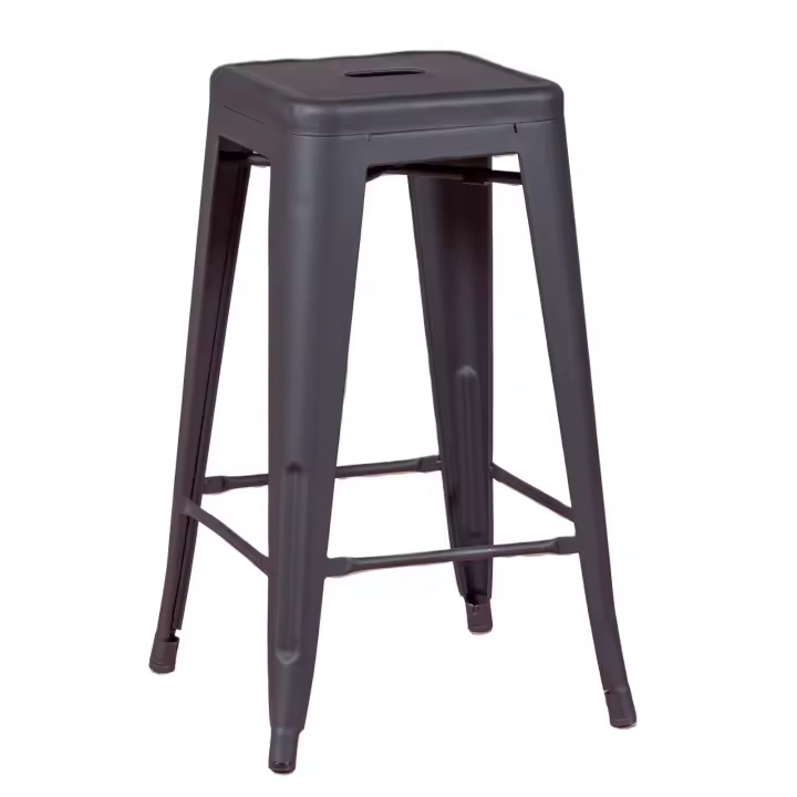Nest Dream - Taburete metálico apilable de acero (68cm) - Bistro - 1