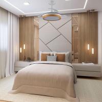 Akunadecor - Ventilador de techo modelo DOÑANA S blanco/haya motor DC 6 velocidades Tecnología Led 46W sistema CCT 4620Lm Control remoto con temporizador, luz regulable en color e intensidad, Memoria motor inverter verano/invierno ultra silencioso. - details 1