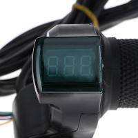 2pcs/1par De Acelerador Eléctrico Universal Para Bicicleta Con Pantalla LCD Indicador Para Motocicleta Eléctrica 12-99V Piezas De Bicicleta - details 9