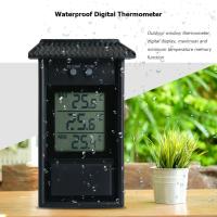 Termómetro Digital Para Exteriores Con Función De Memoria Para Máximo Y Mínimo Termómetro Para Pared Y Habitación Uso Doméstico - details 0