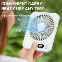 Mini Portátil Abrazadera De USB Batería De Carga Plegable Para El Verano Ventilador Portátil Para La Oficina Y Deportes - details 2