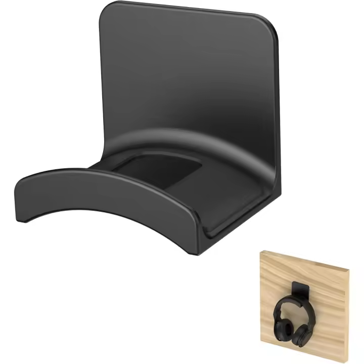 Soporte para auriculares con gancho adhesivo resistente - 1